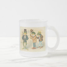 Frogs on the Street Mug