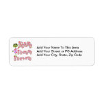 Frogs Reduce Reuse Recycle Tshirts and Gifts Return Address Label