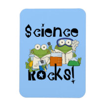 Frogs Science Rocks Flexible Magnets