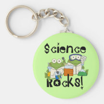 Frogs Science Rocks Key Chains