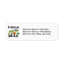 Frogs Science Rocks Labels
