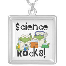 Frogs Science Rocks Pendants