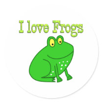 Frogs stickers