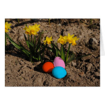 Frohe Ostern Karte