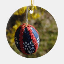Frohe Ostern Ornamente