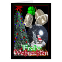 Frohe Weihnachten  German Christmas card