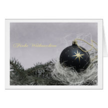 Frohe Weihnachten Grußkarten