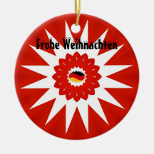 Frohe Weihnachten Ornaments