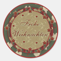 "Frohe Weihnachten" sticker