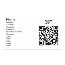 Frohes neues Jahr - German Business Card Template