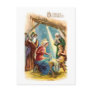 Fröhliche Weihnacht Heilige Familie Postkarte
