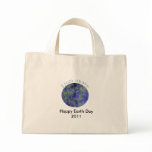 from above, Happy Earth Day 2011 Canvas Bag