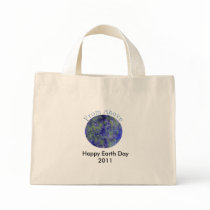 from above, Happy Earth Day 2011 Canvas Bag