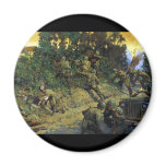 From Cornrow to Hedgerow by Keith Rocco Fridge Magnet