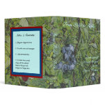 From Field to Table - Organic Recipes 3 Ring Binders