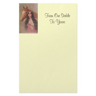 From Our Stable 1 Stationery by bethd821