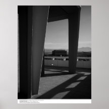 From Porch of Physics Lecture Hall Building Print