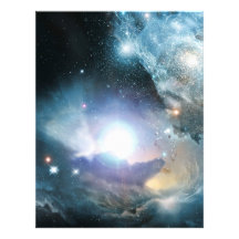From the Ashes of the First Stars Custom Letterhead