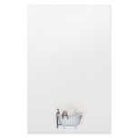 From the bath of.... customized stationery