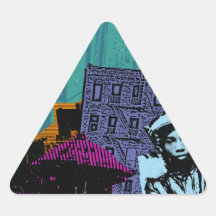 From the Bronx to Manhattan Triangle Stickers