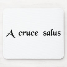 From the cross comes salvation mousepad