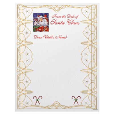 From the Desk Christmas Letterhead-Customize by orglioness