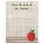 From The Desk Of...? Apple Stationery Letterhead Design