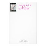from the desk of Mimi Custom Stationery