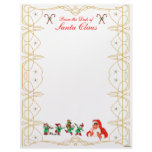 From the Desk of Santa Claus Letterhead