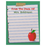 From The Desk Of...Teacher Letterhead Stationery