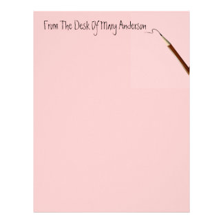 From The Desk Of Letterhead, Custom From The Desk Of Letterhead Templates