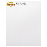 From the Kitchen of Retro Custom Letterhead