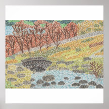 From the series "Landscapes of England" Poster