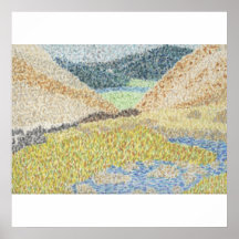 From the series "Landscapes of England" Poster