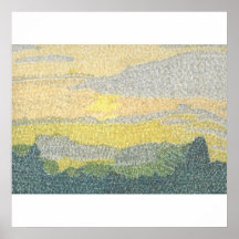 From the series "Landscapes of Japan" Poster