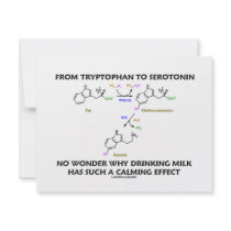 From Tryptophan To Serotonin (Chemistry Humour)