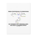 From Tryptophan To Serotonin (Chemistry Humour)