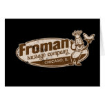 Froman Sausage co chicago illinois Cards