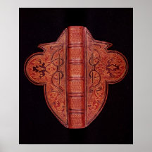 Front cover of a Book of Hours in Latin Print