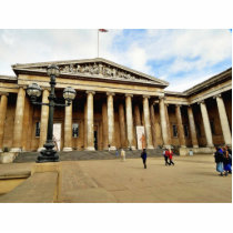 Front Entrance To The British Museum In London Eng Cut Outs