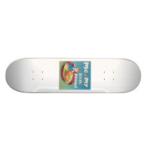 front me and my best friend skate board deck