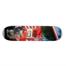 Front of Fire Engine Skate Board Decks