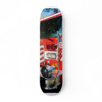 Front of Fire Engine Skate Board Decks