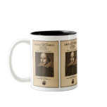 Front Piece to Shakespeare's First Folio mugs