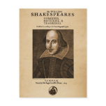 Front Piece to Shakespeare's First Folio