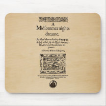 Front Piece to the A Midsummer Nights Dream Quarto Mousepads