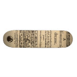 Front Piece to the A Midsummer Nights Dream Quarto Skateboard Deck