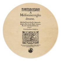 Front Piece to the A Midsummer Nights Dream Quarto