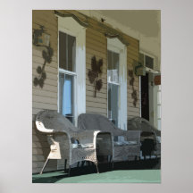 Front Porch in Ocean Grove NJ Print