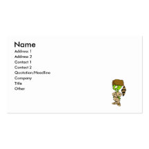 Frontier Alien Business Card